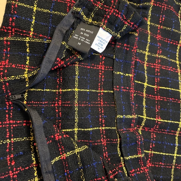 Y2K vintage Positive Attitude suit blazer skirt size 14 - Picture 10 of 10